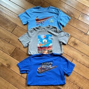 Nike Graphic Tees, set of 3 Size Mens Small